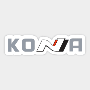 Kona N (Smaller) Shadowgrey Sticker